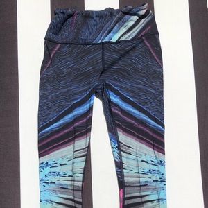 Graphic colorful  Lululemon Leggings
